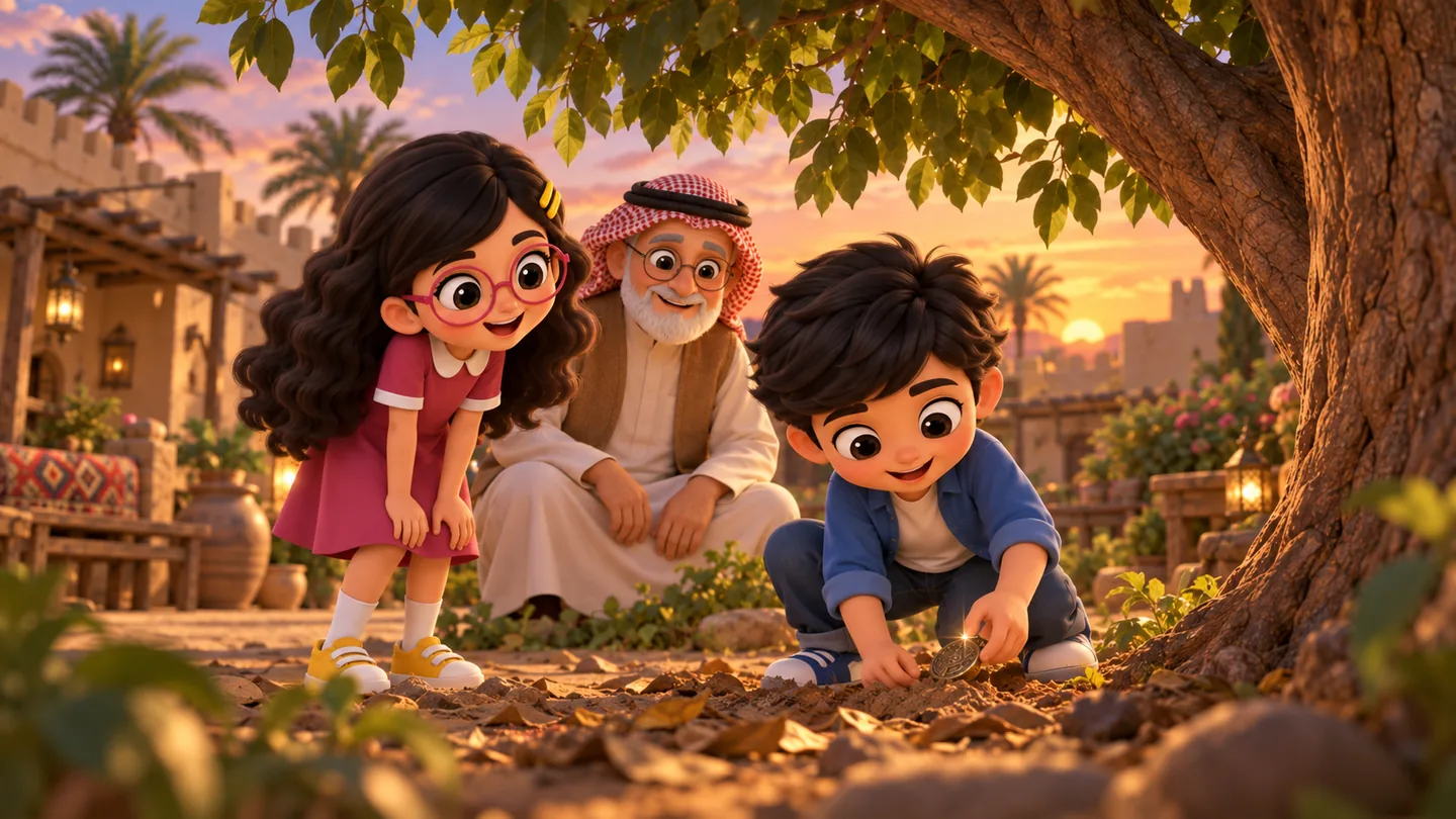 لمعة تحت الشجرة