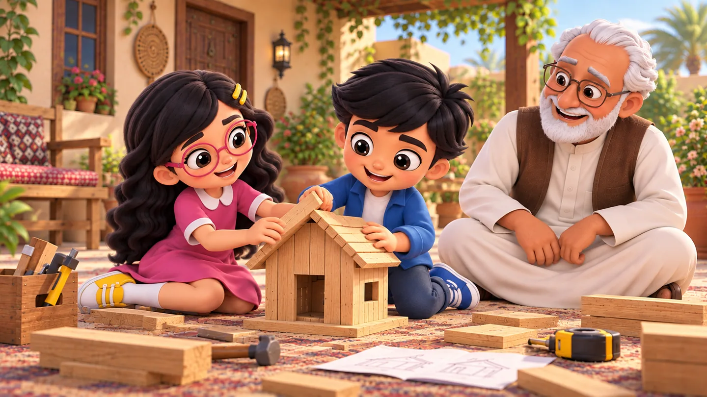 البيت المائل